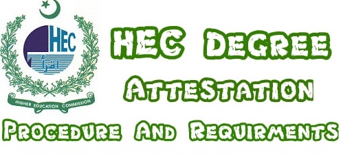 HEC Online Degree Attestation Guideline