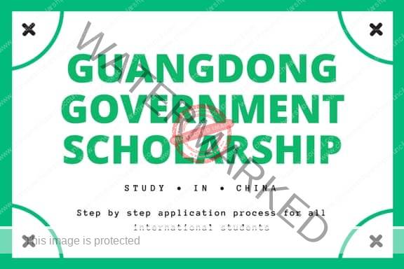 Guangdong Government Scholarships