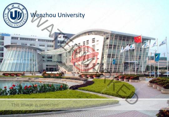 Wenzhou University Zhejiang Provincial Government Scholarship