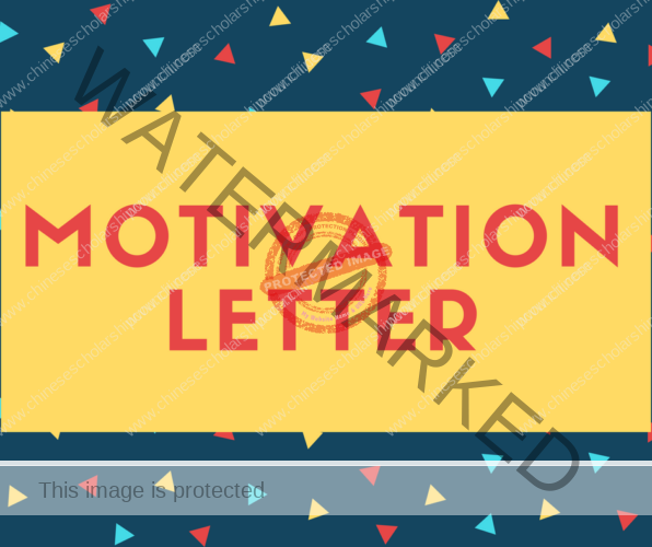 Carta de motivação