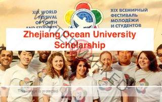 Bourse d'études CSC de l'Université Zhejiang Ocean