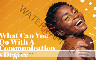 What Can You Do With A Communications Degree